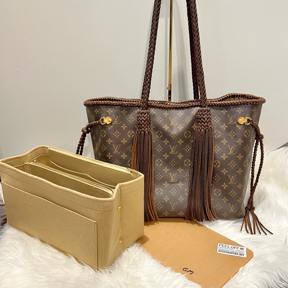 Custom LOUIS VUITTON Neverfull GM Monogram LV by Vintage Bobo Bags Large Voyager